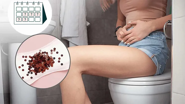 Коричневые выделения и боль внизу живота у женщин