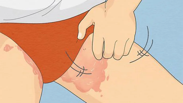 Зуд и покраснение в паху