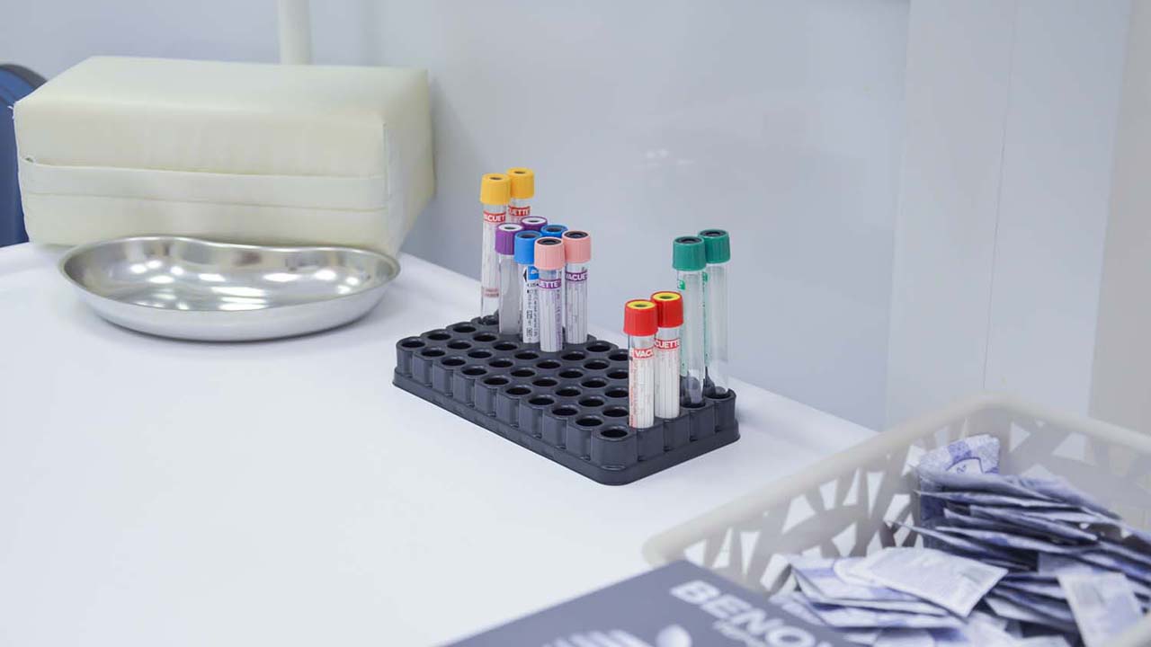 Рабочее место в лаборатории