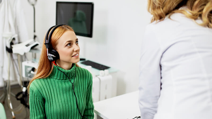 Пороговая тональная аудиометрия