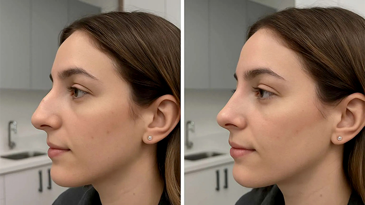 Контурная пластика носа